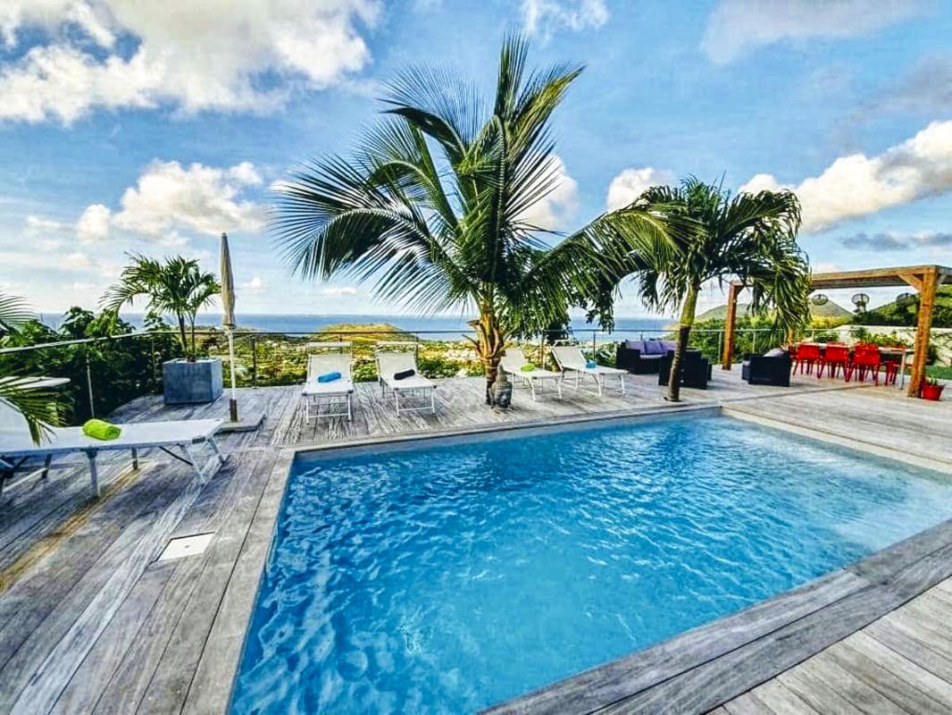 Location Villa La Savanne Saint Martin-piscine-15